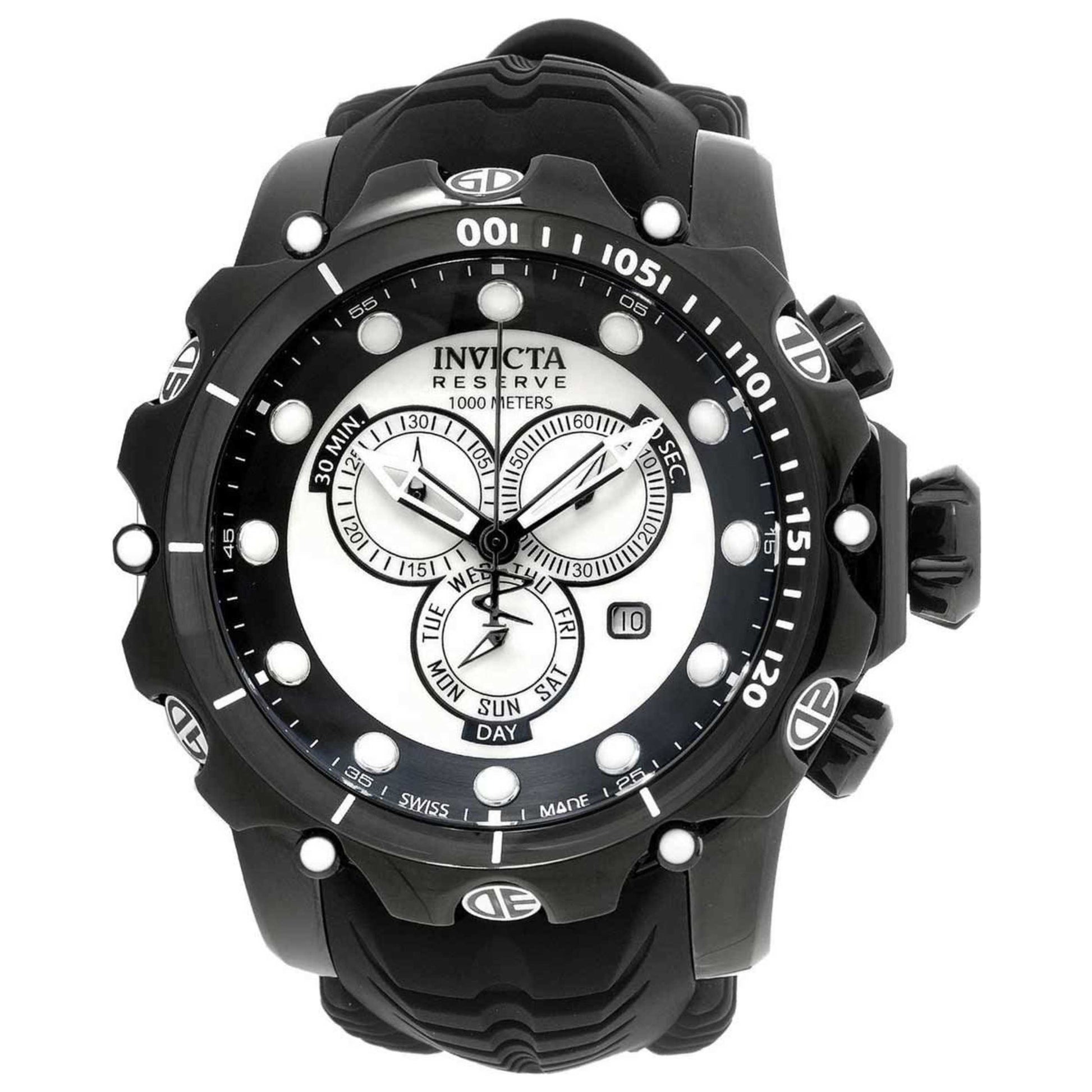 Front view of Invicta Venom Men's Swiss Quartz (Battery-Powered) Watch 20398