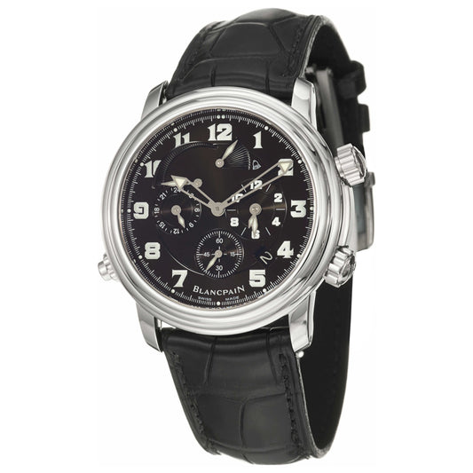 Front view of Blancpain Leman Men's Automatic Watch 2041-1130-53B