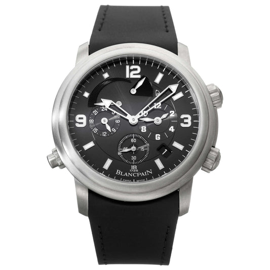 Front view of Blancpain Leman Men's Automatic Watch 2041-1230-64B