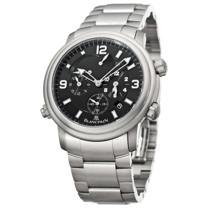 Front view of Blancpain Leman Men's Automatic Watch 2041-1230-98B