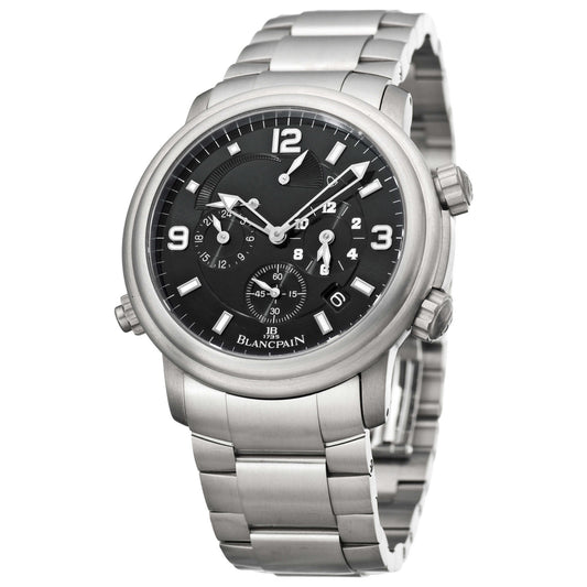 Front view of Blancpain Leman Men's Automatic Watch 2041-1230-98B