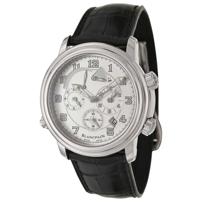 Front view of Blancpain Leman Men's Automatic Watch 2041-1542-53B