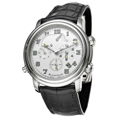 Front view of Blancpain Leman Men's Automatic Watch 2041-1542M-53B