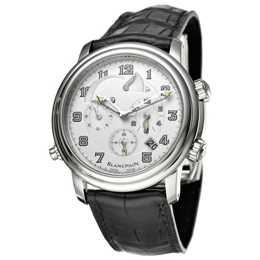 Front view of Blancpain Leman Men's Automatic Watch 2041-1542M-53B