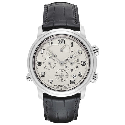 Front view of Blancpain Leman Men's Automatic Watch 2041-1542M-55B