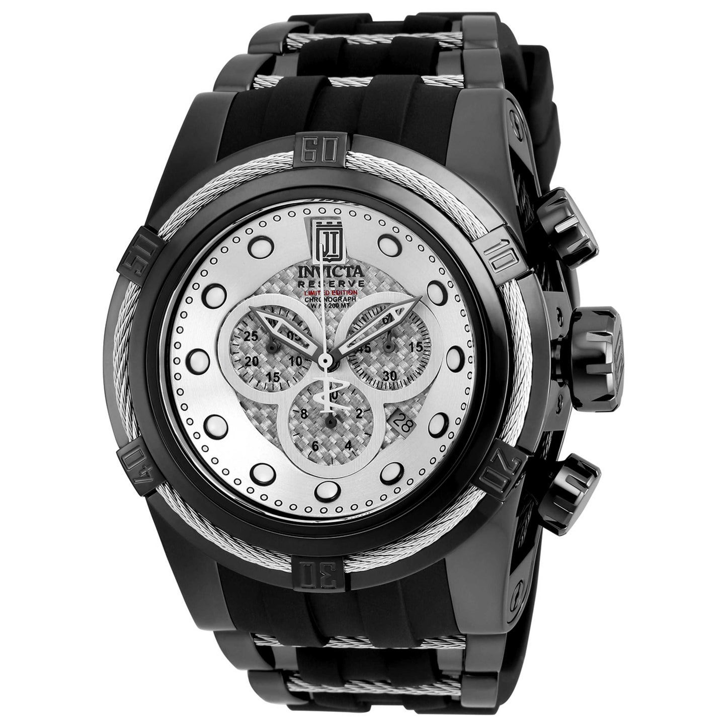 Front view of Invicta Jason Taylor Men's Quartz Watch 20414
