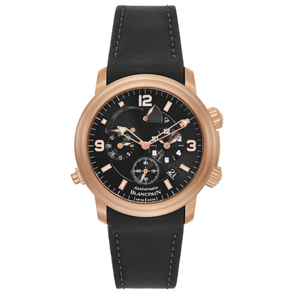 Front view of Blancpain Leman Men's Automatic Watch 2041B-3630-64B