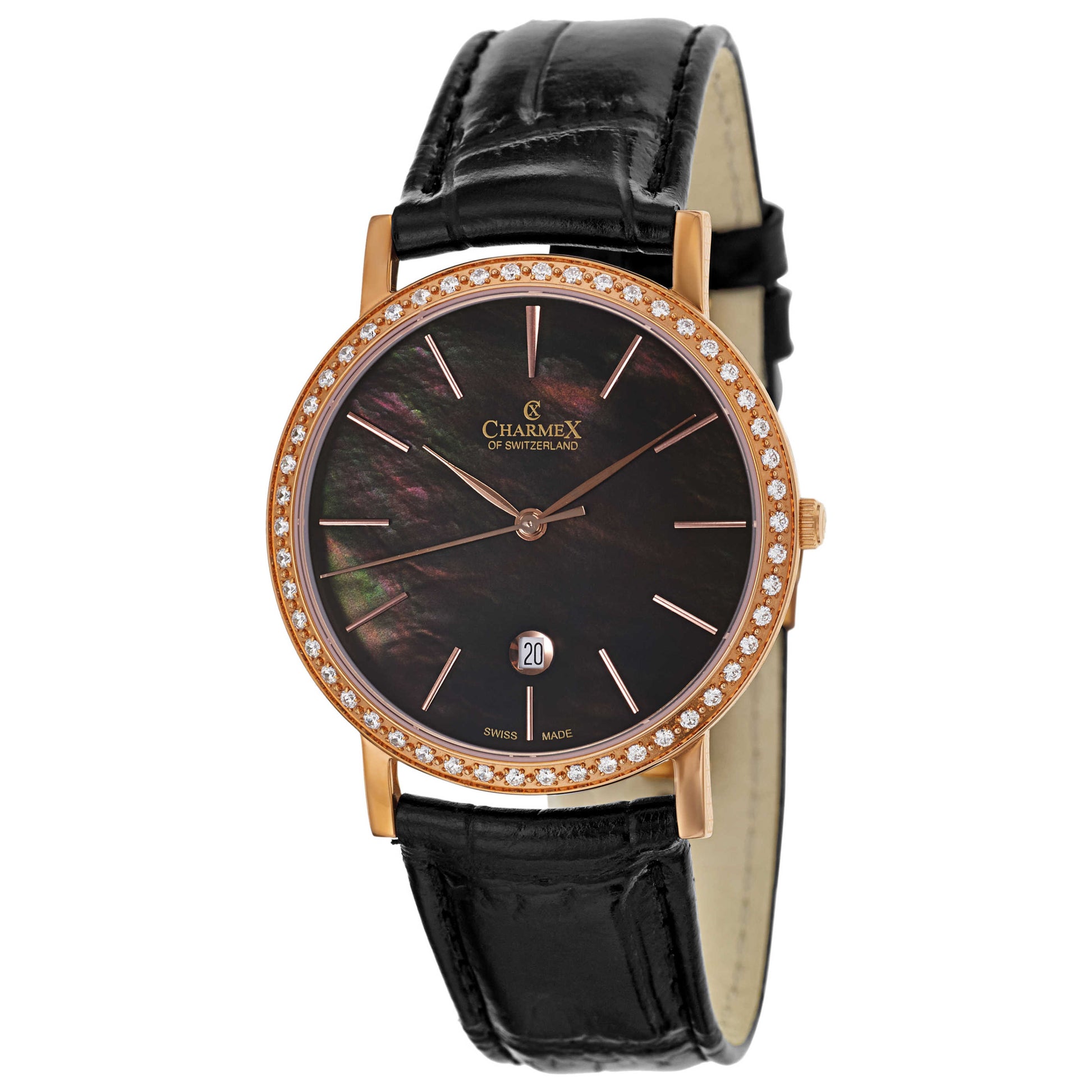 Front view of Charmex Casblanca Men's Swiss Quartz (Battery-Powered) Watch 2042