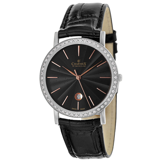 Front view of Charmex Casblanca Men's Swiss Quartz (Battery-Powered) Watch 2047