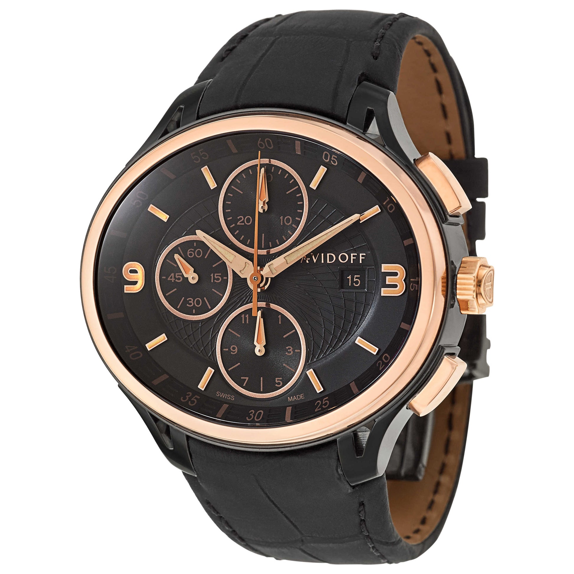 Front view of Davidoff Very Zino Men's Automatic Watch 20525