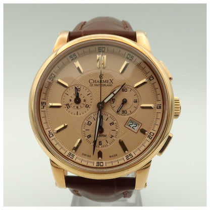 Front view of Charmex Kyalami Men's Swiss Quartz (Battery-Powered) Watch 2062-SDV