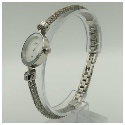 Skagen Mesh Women's Japanese Quartz (Battery-Powered) Watch 207SSSS-PO2 - Image #4
