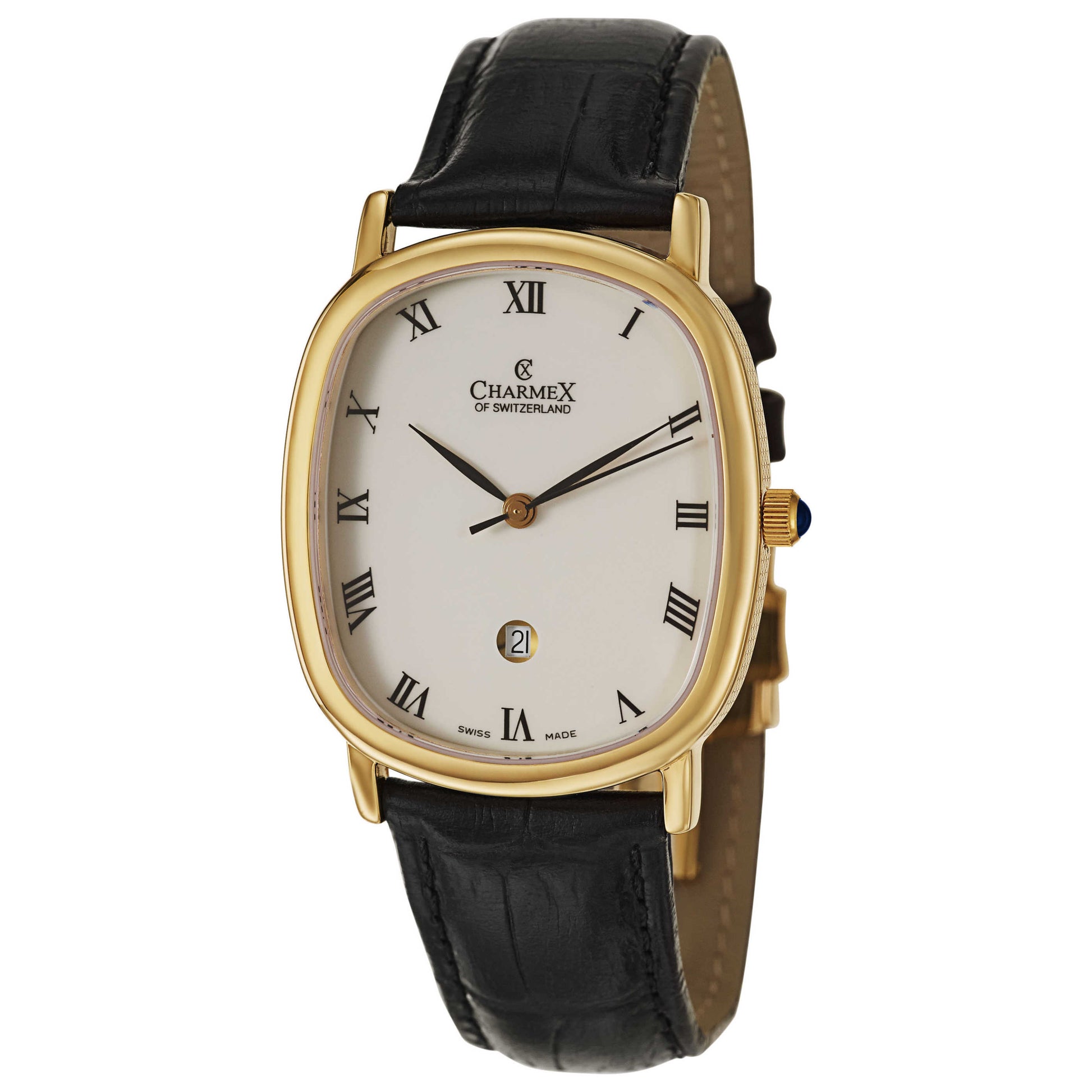 Front view of Charmex Sorrento Men's Swiss Quartz (Battery-Powered) Watch 2085