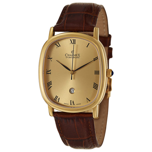 Front view of Charmex Sorrento Men's Swiss Quartz (Battery-Powered) Watch 2086