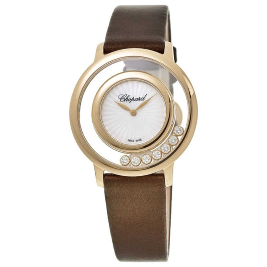 Front view of Chopard Happy Diamonds Icons Women's Quartz Watch 209429-5001