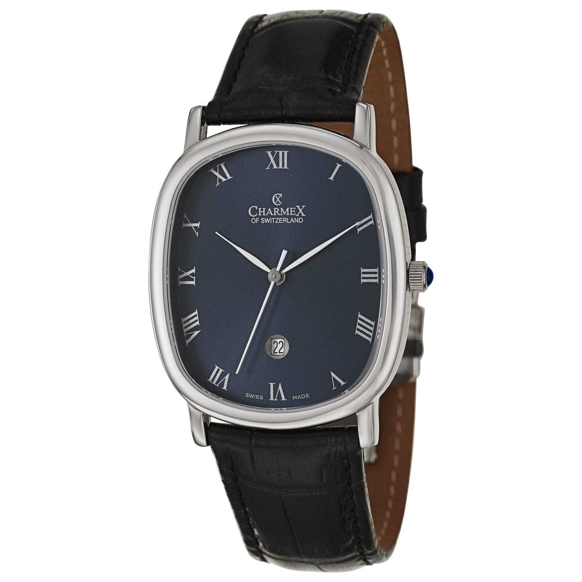 Front view of Charmex Sorrento Men's Swiss Quartz (Battery-Powered) Watch 2097