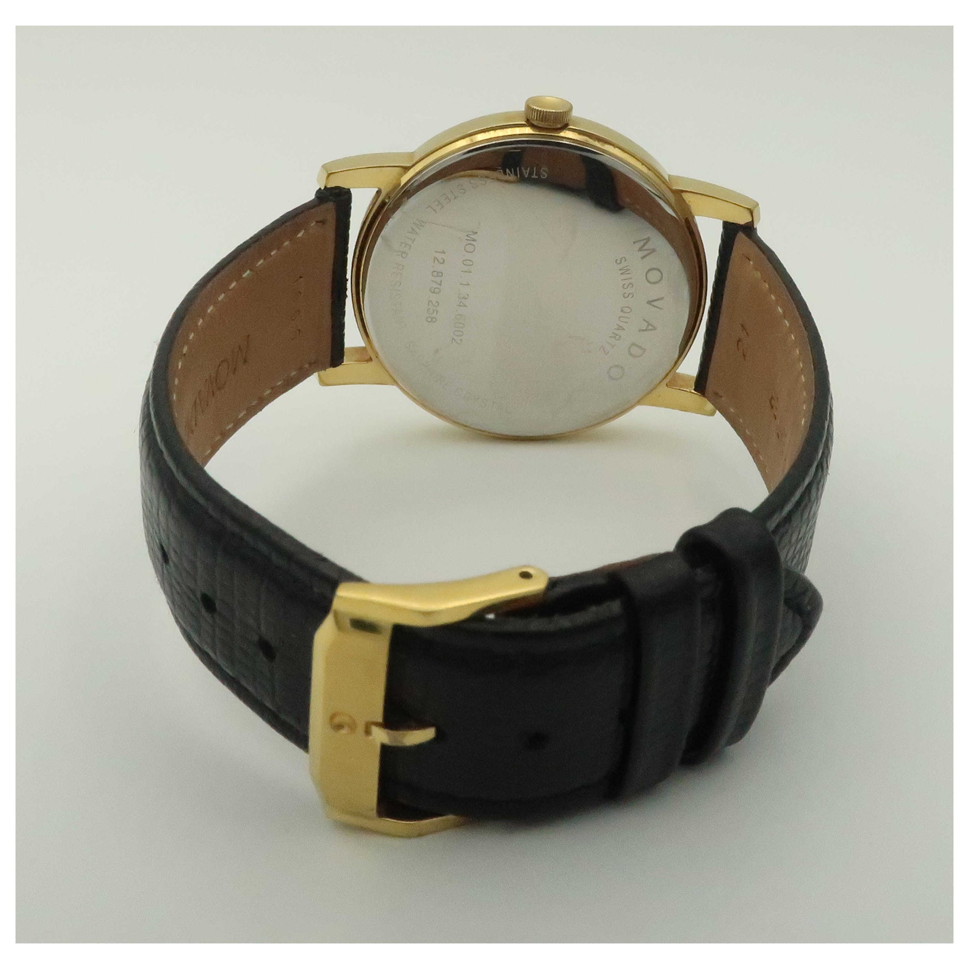Movado Museum Men's Swiss Quartz (Battery-Powered) Watch 2100005-PO2 - Image #2