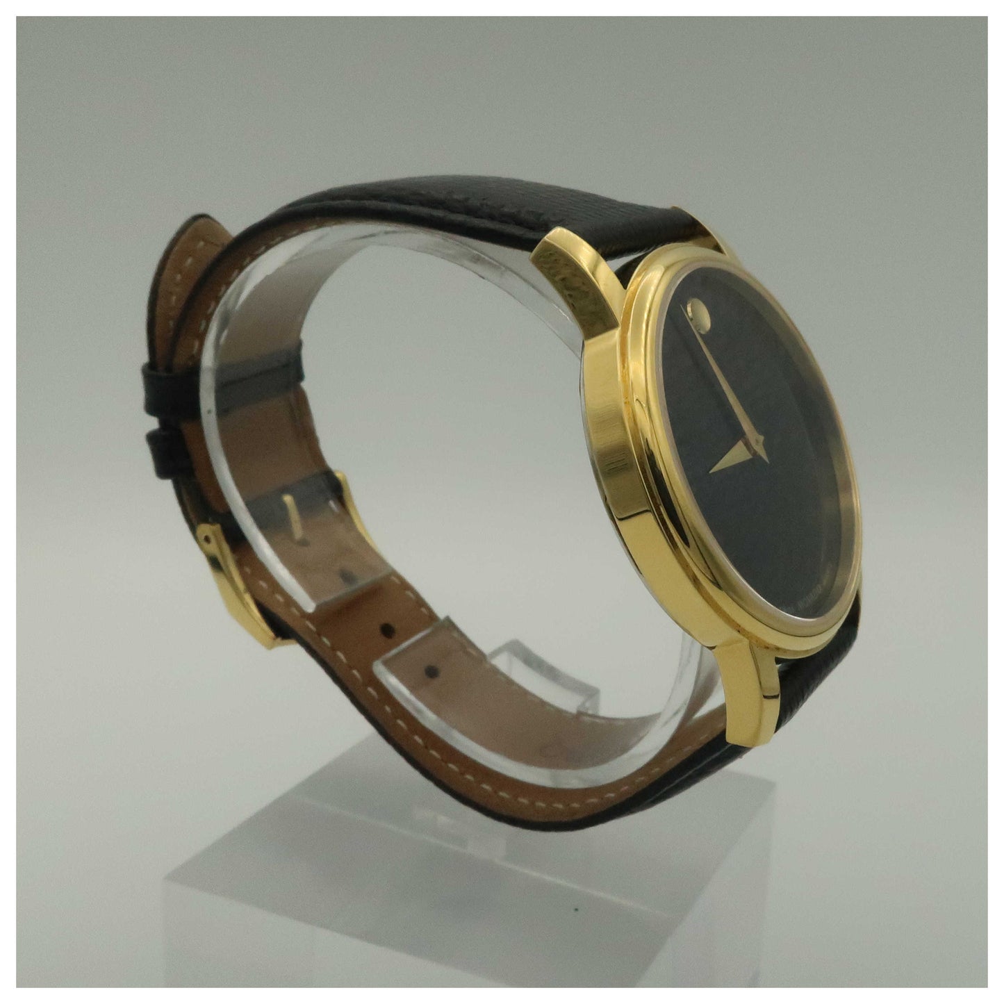 Movado Museum Men's Swiss Quartz (Battery-Powered) Watch 2100005-PO2 - Image #3