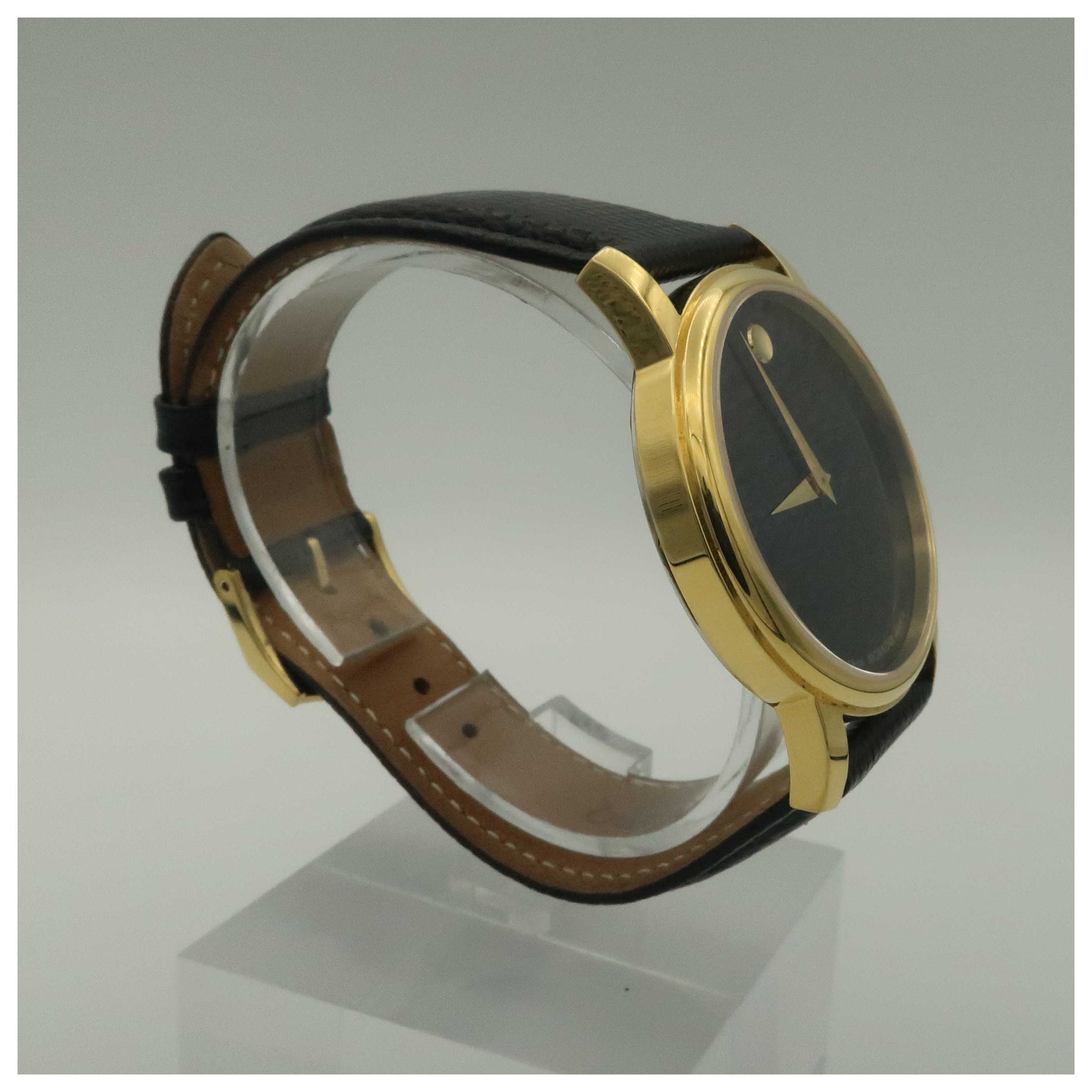 Movado Museum Men's Swiss Quartz (Battery-Powered) Watch 2100005-PO2 - Image #3