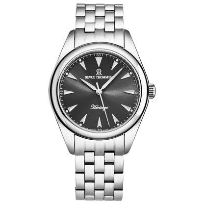 Front view of Revue Thommen Heritage Men's Automatic Watch 21010.2122