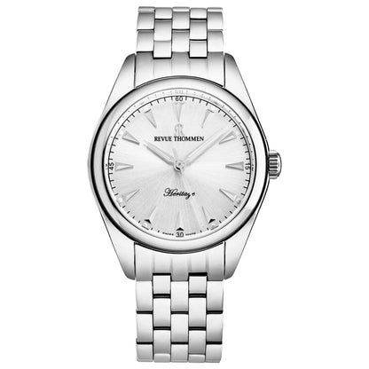 Front view of Revue Thommen Heritage Men's Automatic Watch 21010.2133