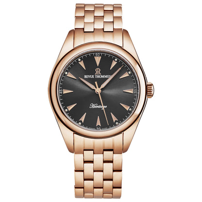 Front view of Revue Thommen Heritage Men's Automatic Watch 21010.2162