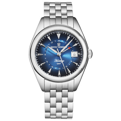 Front view of Revue Thommen Heritage Men's Automatic Watch 21010.2335