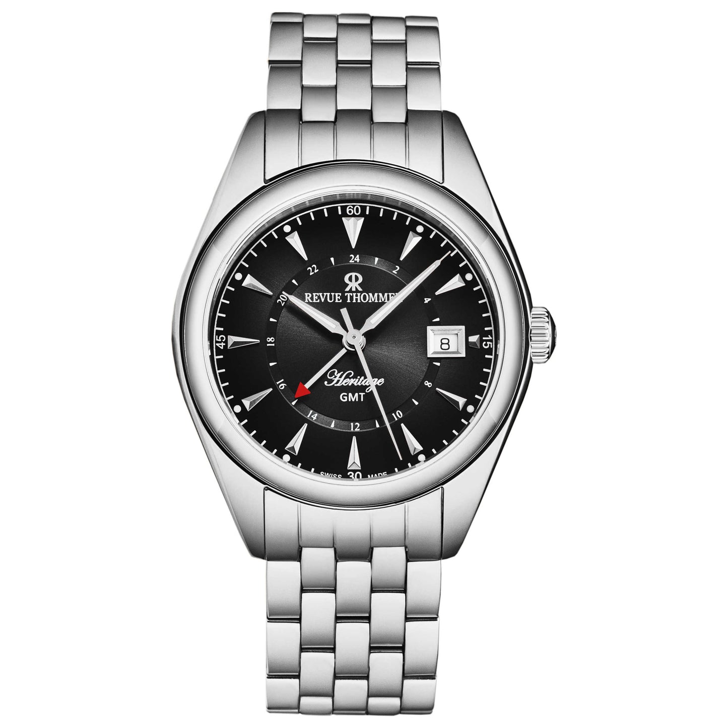 Front view of Revue Thommen Heritage Men's Automatic Watch 21010.2337