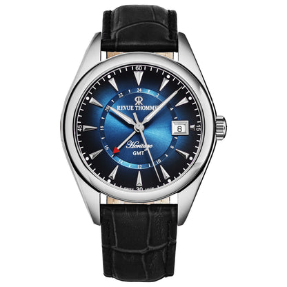 Front view of Revue Thommen Heritage Men's Automatic Watch 21010.2435