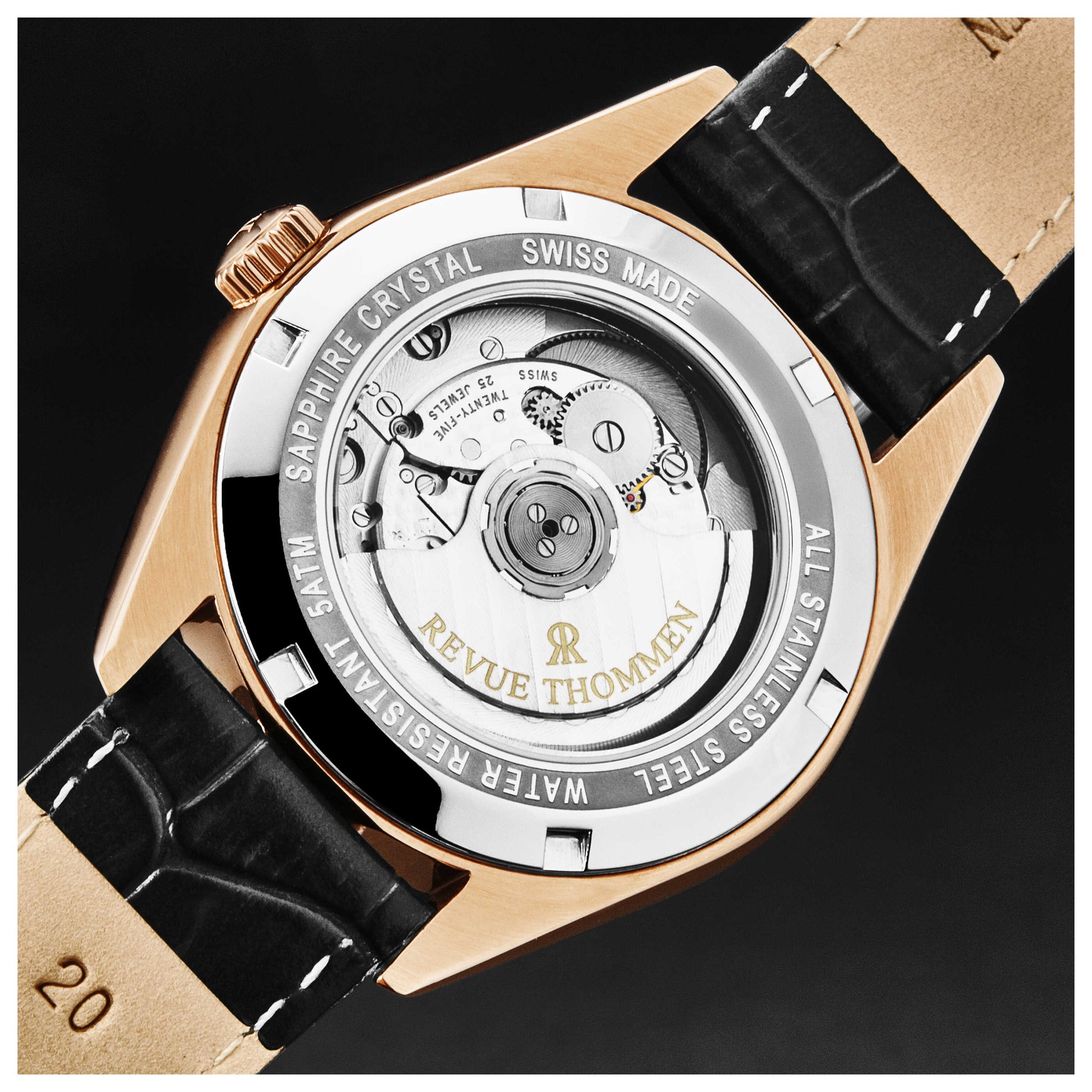 Revue Thommen Heritage Men's Automatic Watch 21010.2465 - Image #7