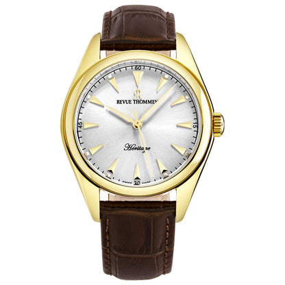 Front view of Revue Thommen Heritage Men's Automatic Watch 21010.2512