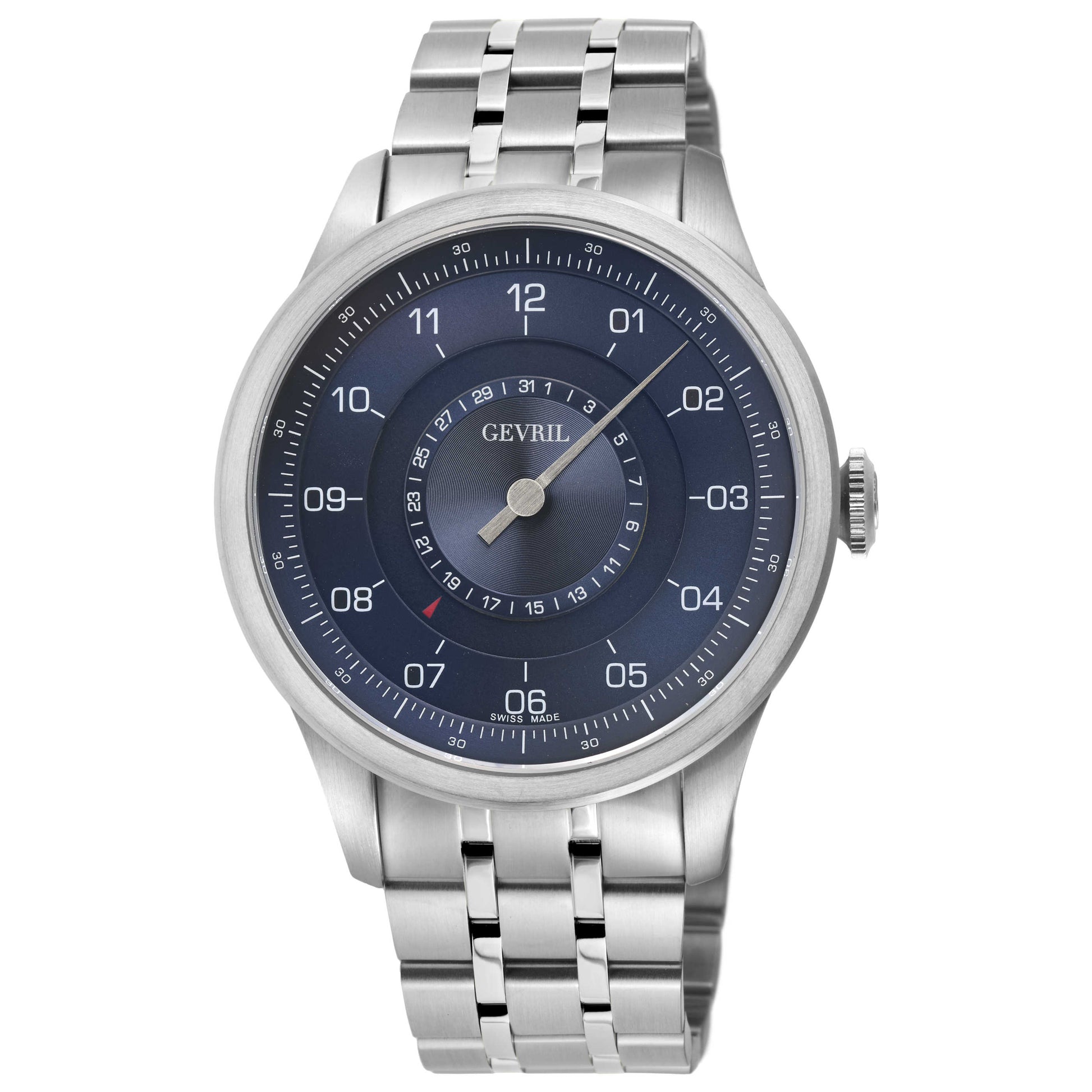 Front view of Charmex Sorrento Men's Swiss Quartz (Battery-Powered) Watch 2102