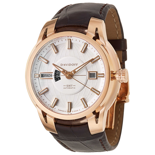 Front view of Davidoff Velero Men's Automatic Watch 21045