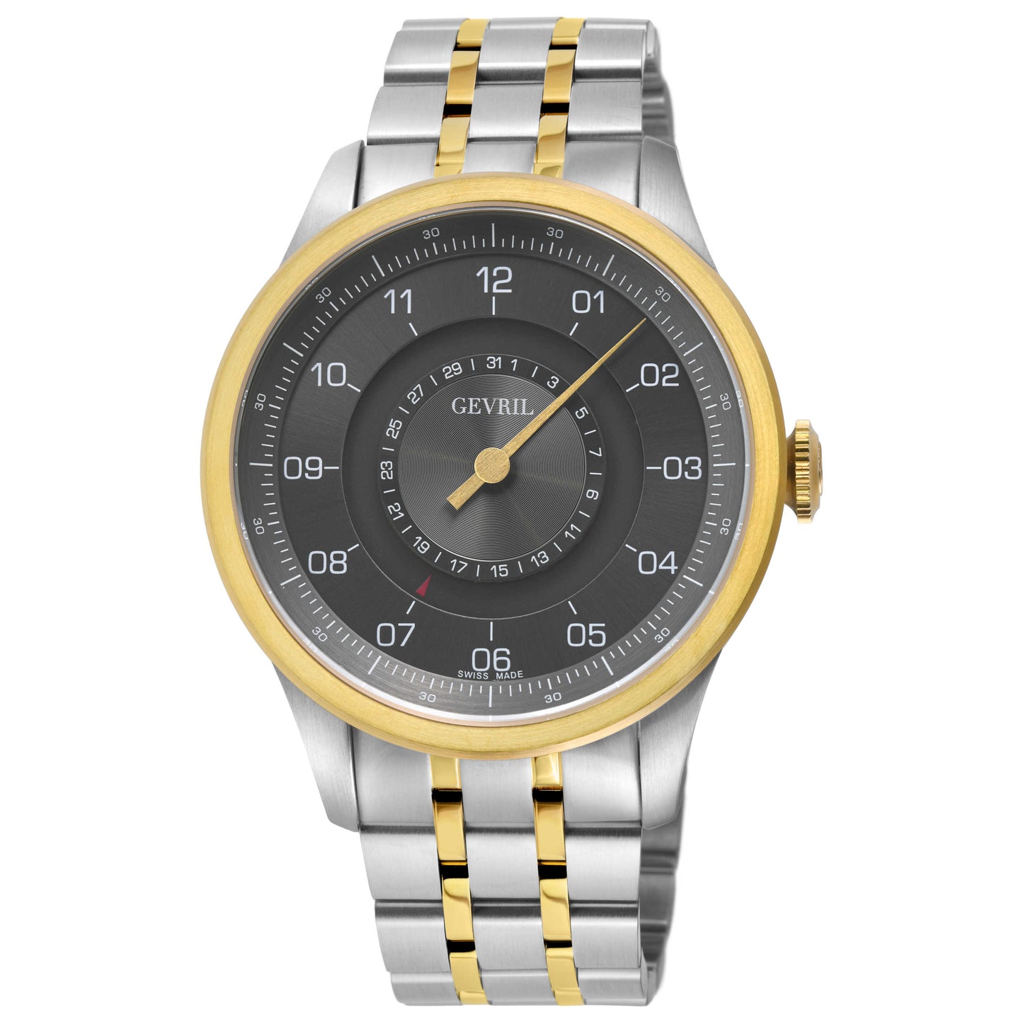 Front view of Gevril Jones St Men's Automatic Watch 2104