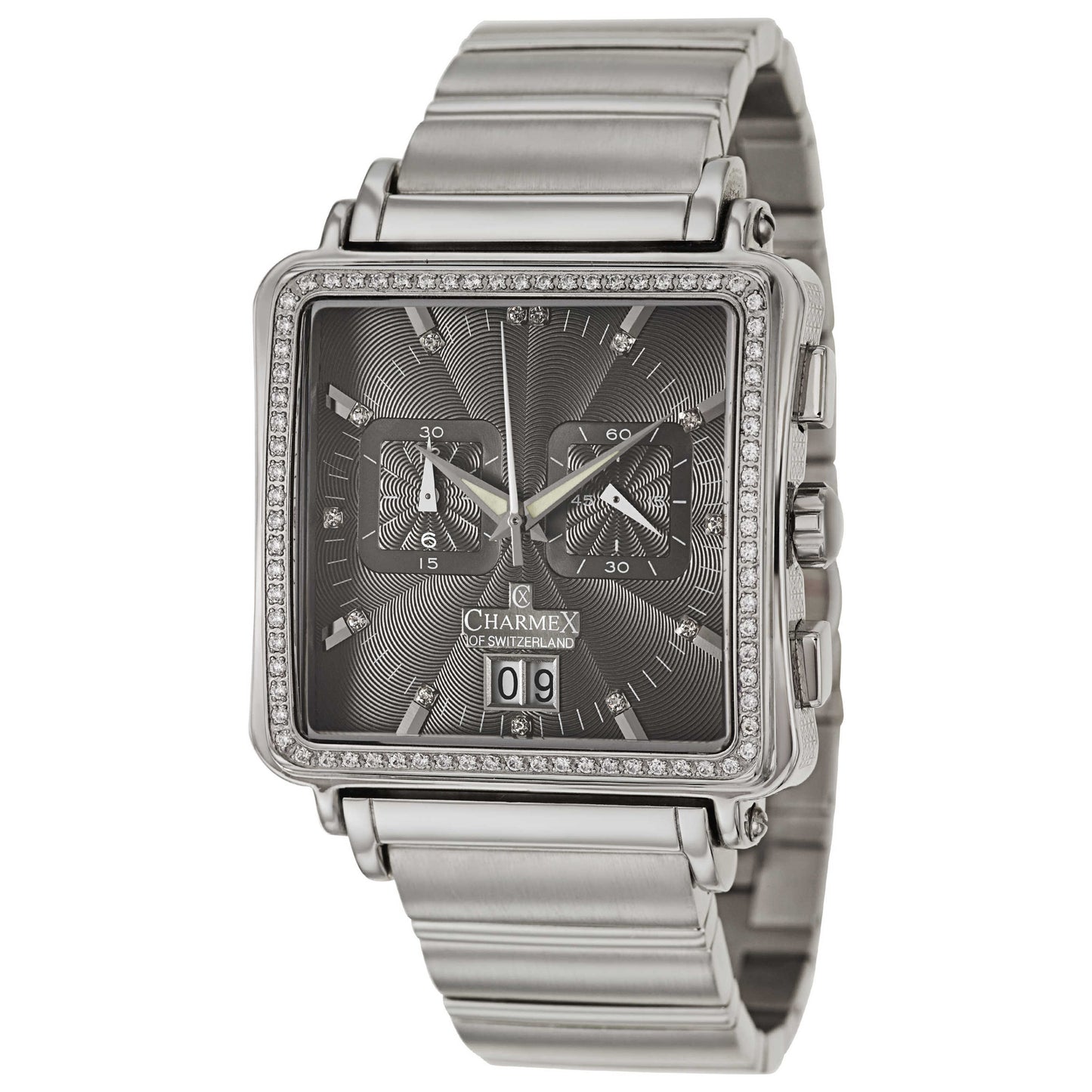 Front view of Charmex Le Mans Men's Swiss Quartz (Battery-Powered) Watch 2127