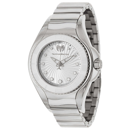 Front view of TechnoMarine Blue Manta Women's Swiss Quartz (Battery-Powered) Watch 213001