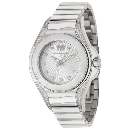 Front view of TechnoMarine Blue Manta Women's Swiss Quartz (Battery-Powered) Watch 213003