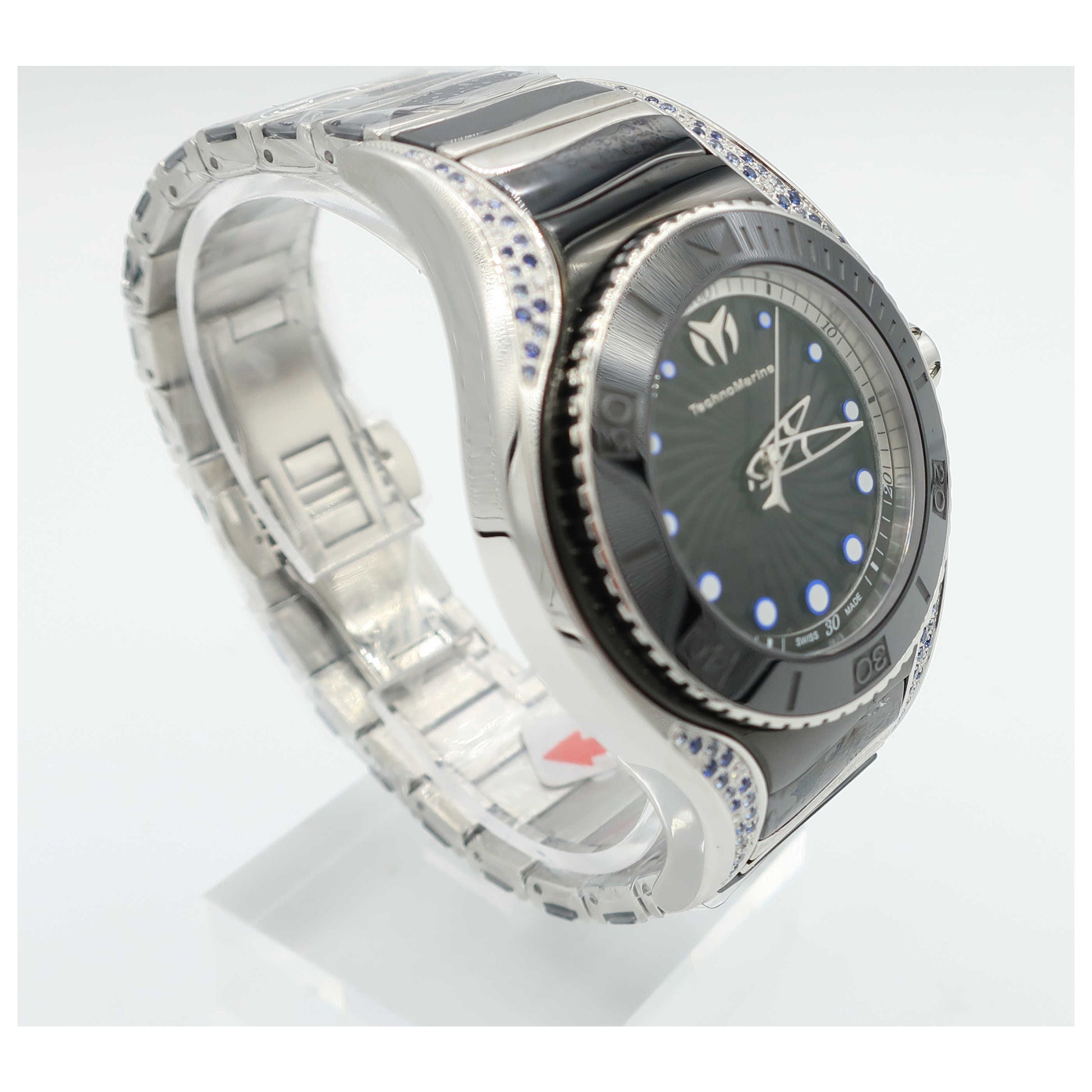 TechnoMarine Blue Manta Women's Swiss Quartz (Battery-Powered) Watch 213005-SD - Image #3