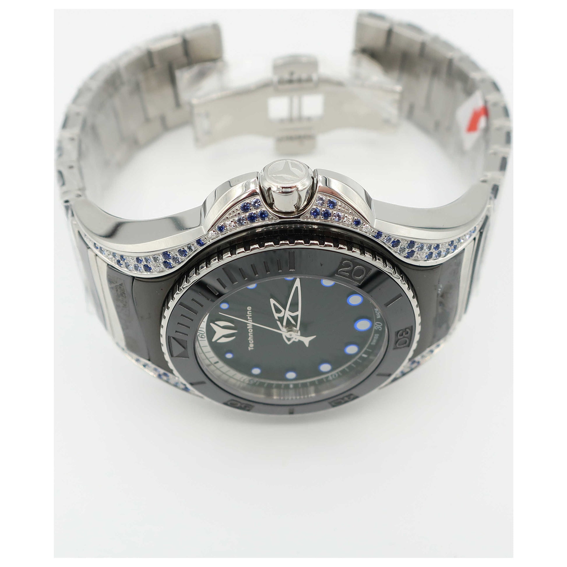 TechnoMarine Blue Manta Women's Swiss Quartz (Battery-Powered) Watch 213005-SD - Image #8