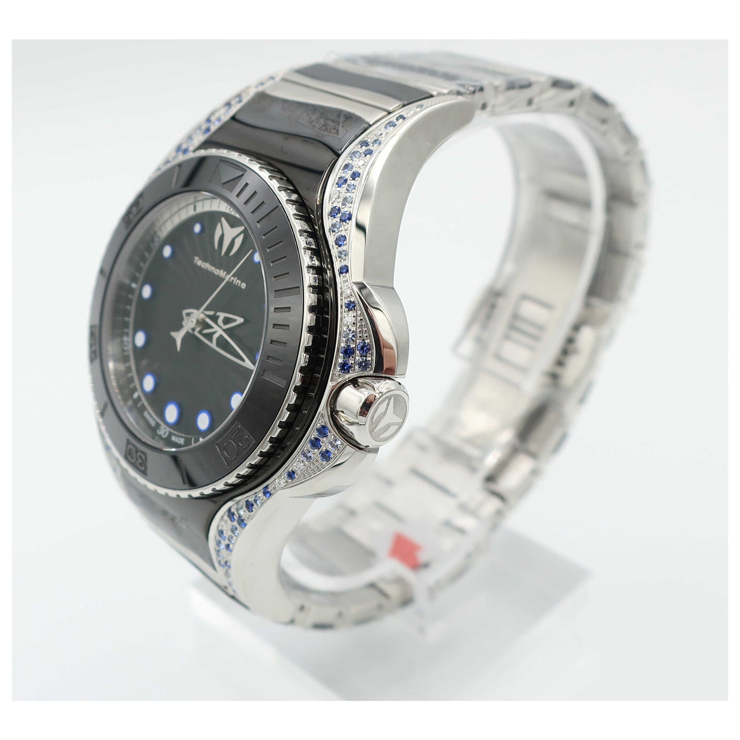 TechnoMarine Blue Manta Women's Swiss Quartz (Battery-Powered) Watch 213005-SD - Image #4