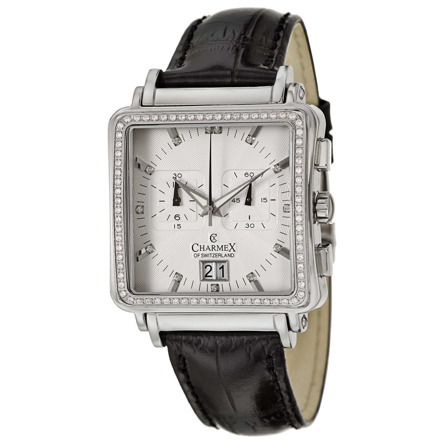 Front view of Charmex Le Mans Men's Swiss Quartz (Battery-Powered) Watch 2130