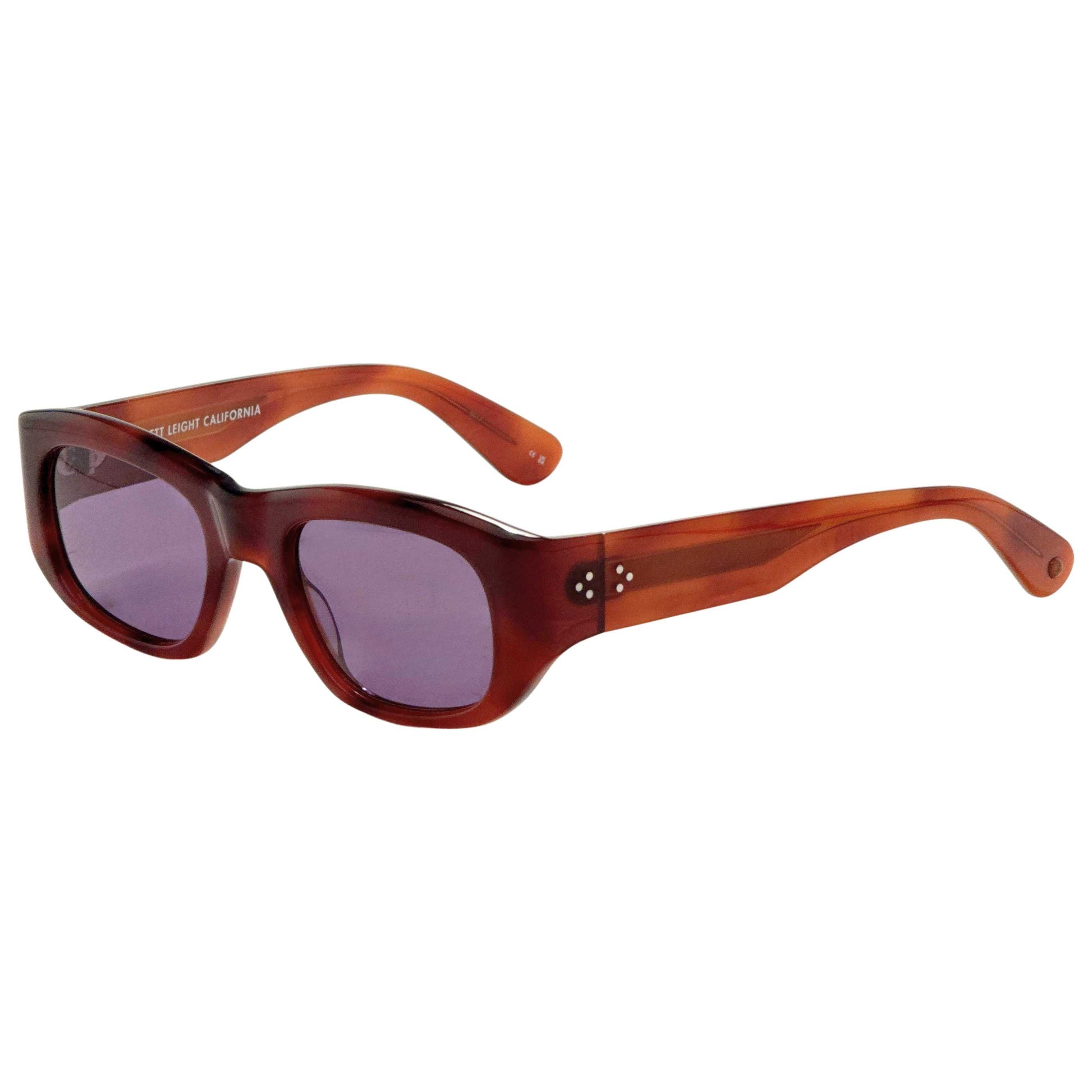 Front view of Garrett Leight LAGUNA Women's Opticals 2140-50-VINBRTBS