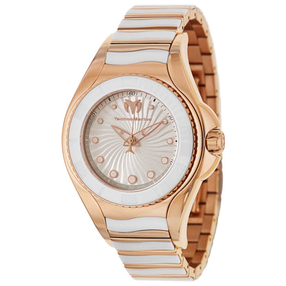 Front view of TechnoMarine Blue Manta Women's Swiss Quartz (Battery-Powered) Watch 214001