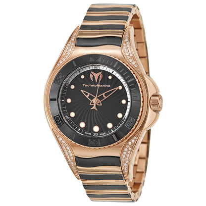 Front view of TechnoMarine Blue Manta Women's Swiss Quartz (Battery-Powered) Watch 214004