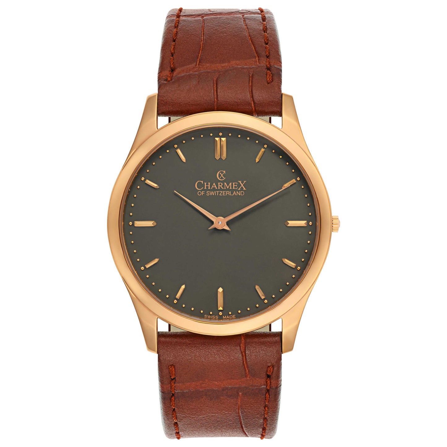 Front view of Charmex Stingray Men's Swiss Quartz (Battery-Powered) Watch 2163