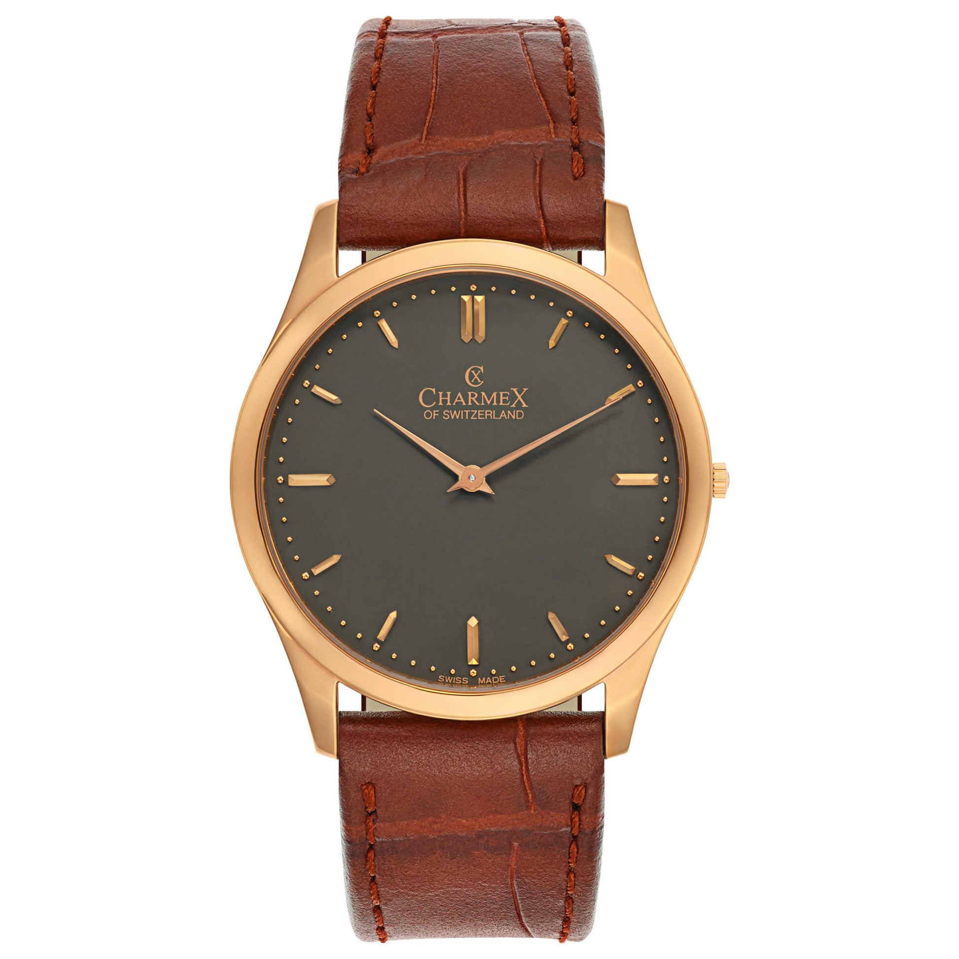 Front view of Charmex Stingray Men's Swiss Quartz (Battery-Powered) Watch 2163