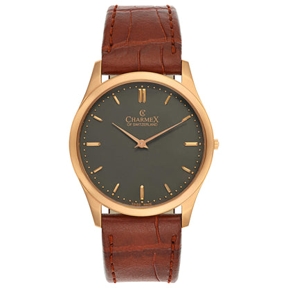 Front view of Charmex Stingray Men's Swiss Quartz (Battery-Powered) Watch 2163