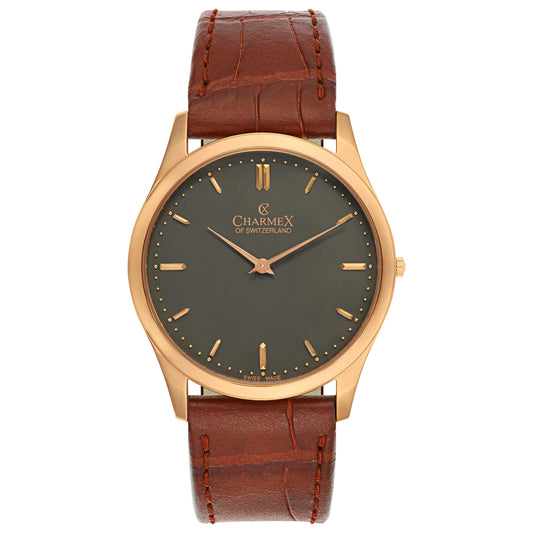 Front view of Charmex Stingray Men's Swiss Quartz (Battery-Powered) Watch 2163