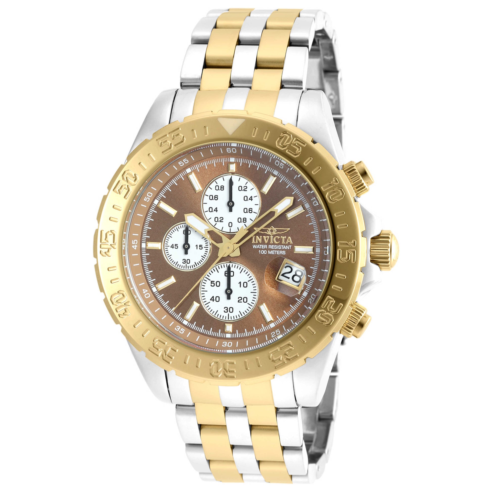 Front view of Invicta Aviator Men's Quartz Watch 21648