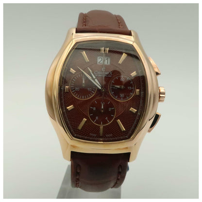 Front view of Charmex St. Moritz Men's Swiss Quartz (Battery-Powered) Watch 2168-SDV